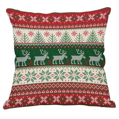 China 45x45cm Luxury Home Throw Pillow Cover Decorative Square Christmas Cushion Cover for sale