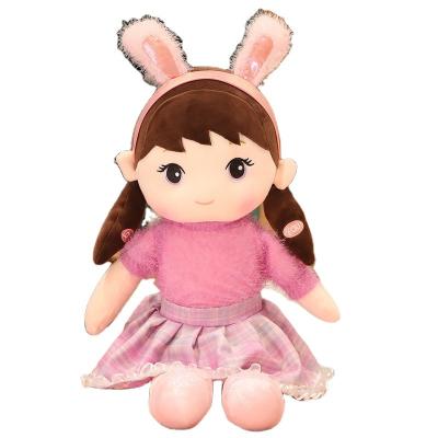 China Cute Fun Plush doll toy stuffed figure toy soft girl doll with long legs custom plush doll cute gift decor for sale