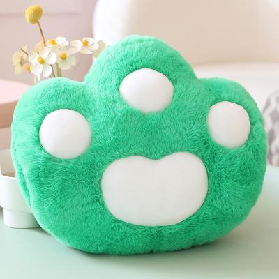 China Cute Fun Plush hand warmer  bear paw cat paw shape hand warmer pillow home for sale