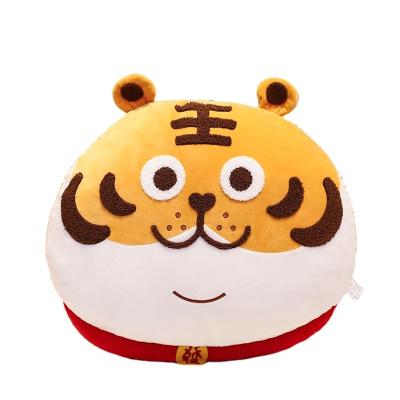 China Cute Fun Plush toy tiger stuffed animal plush toy soft tiger pillow cushion custom tiger head claw pillow deco gift for sale