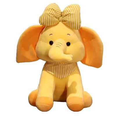 China Cute Fun Elephant plush elephant plush toy wholesale stuffed animals toy soft elephant toy decor gift for sale