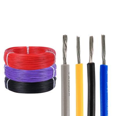 China Heating Etfe Ul1007 VW-1 Green/Yellow/White/Grey PVC Tinned A.W.G. 16/18/20/22/24 copper wire cable/cable for sale