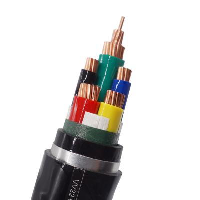 China Underground XLPE / PVC Insulated Cables Cable 240mm2 Submersible Armored Underground Cable for sale