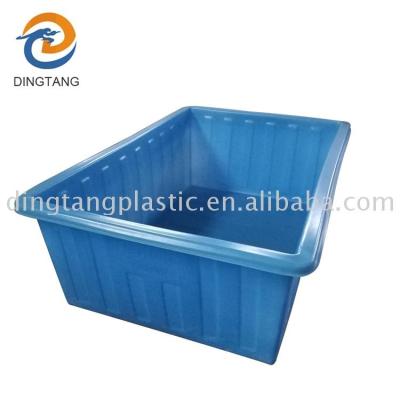 China Packaging Storage Solutions Custom romolded Bins Wholesale Made Aquaculture Water Containers Plastic Tub for sale