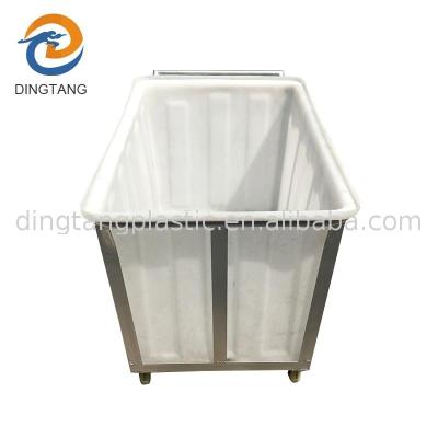 China Packaging 1500 liters square price laundry tub cheap price square used plastic food grade best storage rectangular redetube for sale