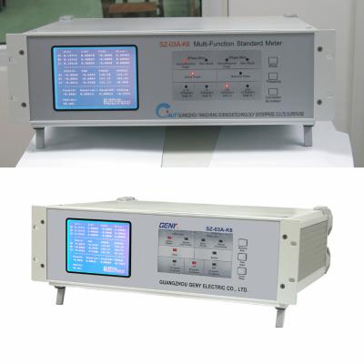 China Sz-03A-K6 Three Phase Stationary Reference Standard Meter Customized for sale