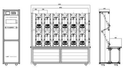 China Advanced Stationary Meter Test Equipment for Electric Energy Meters with 0.02% Accuracy YC1893D-24-0.02-FX zu verkaufen