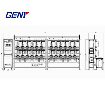 China Yc1893D-12 Banco de ensayo de medidores de energía de tres fases Sistema de ensayo de medidores de conexión directa en venta