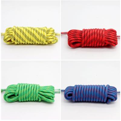 China 2000lbs Nylon Climbing Rope Cord High Strength Nylon Static Rope Cord Lightweight Cord for sale