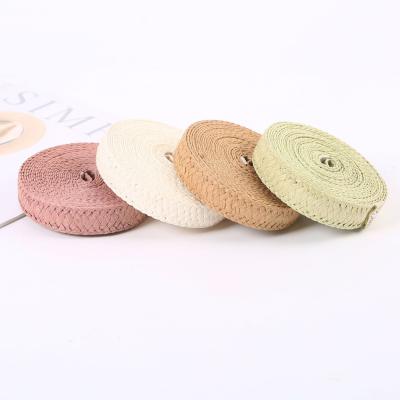 China FSC-certificaat Raffia Woven Paper Ribbon Eco Friendly Wrapping Gift Paper Ribbon Te koop