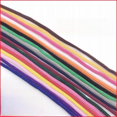 Chine Corde en polypropylène de 3 mm rose bricolage Corde en polypropylène à double tresse violette à vendre