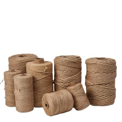 Cina 1mm-20mm Twine di giuta colorata ISO9001 Eco Friendly 6mm Jute Rope in vendita