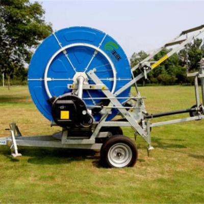 China Agriculture machinery anti-corrosion equipment for wheel hose reel irrigation machine with big gun for sale