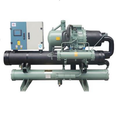 China food & Beverage Shops Industrial Water Cooled Screw Cooling Commercial Chiller Price For Sale for sale