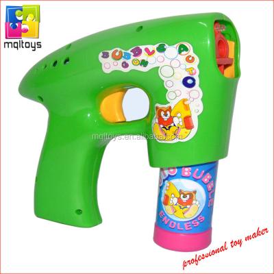 China Can Blow Colorful Bubble And Bubble Gun With Light Battery Operated Bubble Gun Blowing Toy With Light for sale