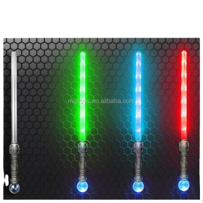 China With Lighting And Sound Gift Toy Plastic Sword Flashing Light With Prism Ball for sale