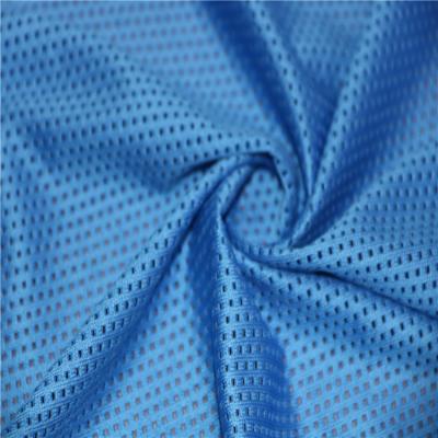 China Antistatic 100% Recycled Cool Polyester Birdeye Mesh Fabric For Sport for sale