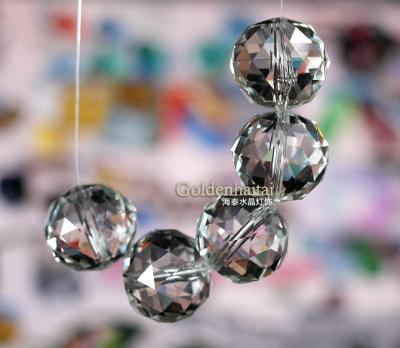 China China GOLDENHAITAI Crystal Prism Ball Suncatcher For Window Home Hanging Decoration 30/40mm for sale