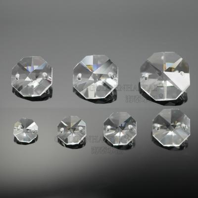 China Hanging Decoration Goldenhaitai Top Quality Crystal Octagon Beads Loose 10.12.14.16.18.20. 22mm for chandelier decoration for sale