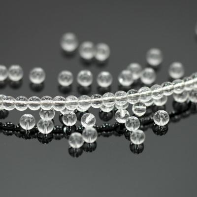 China Crystal Goldenhaitai 3mm Round One Hole Crystal Glass Beads For DIY Jewelry Making for sale