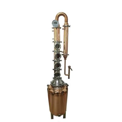 China Hotel Gin And Whiskey Distilling Equipment Alcohol Gin Vodka Distillery Equipment for sale