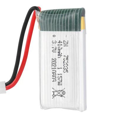 China Agricultural Spaying Uav Drone Drone Battery 102560 702560 702045 Ce Polymer Lithium Battery Charger 3.7v 600mah Drone550mah 3.7v for sale