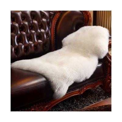 China Washabel Customized Warm And Soft 100% Australian Sheepskin Eco-Tan Waist Blanket for sale