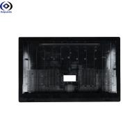 China Gloss Surface Black ABS Injection Molding Components For Computer Back Shell for sale