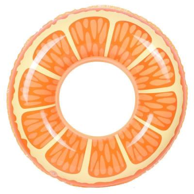 China Popular Custom Design Lemon Orange XXL-06 Women's Logo Inflatable Pool Float For Summer Inflatable Swimming Rings For Adults for sale