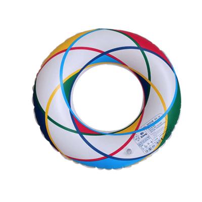 China XXL-13 Child Factory Wholesale PVC Safety Swimming Ring Customizable Logo Adult Kids Inflatable Swim Ring for sale