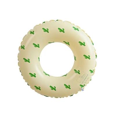 China Child XXL-30 Inflatable Cactus Ring Water Fun Donut Pool Swimming Float for sale