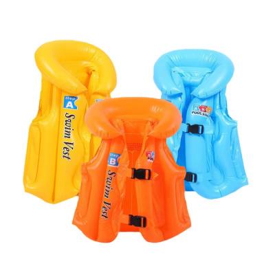 China New Child XXL-33 Children Thickened Swimwear Water Buoyancy Vest Beach Kids Inflatable Life Vest Swimsuit for sale