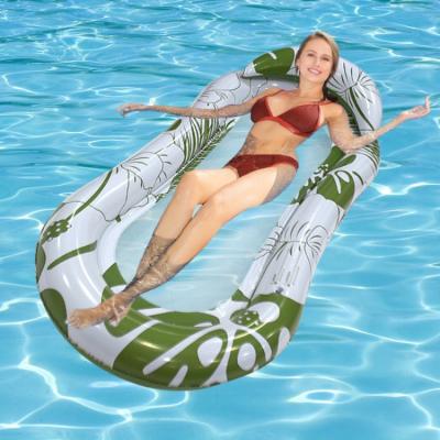 China XXL-17 Water Sport PVC Pools Float Outdoor Backrest Recliner Water Hammock / Inflatable Floating Bed Chair Float for sale