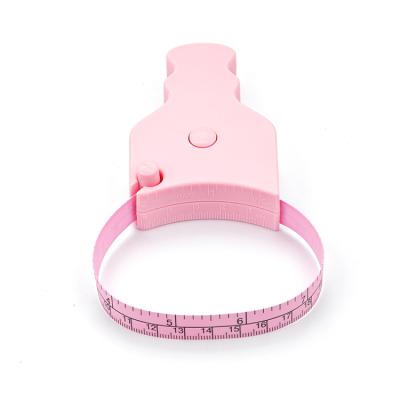 China Reteactable Smooth In Shock 1.5M Waist 60Inch Bust Circumference Tape Measure for sale