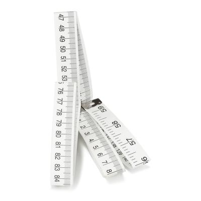 China Soft Disposable Reteactable Paper Eco-Friendly Medical 1.5m Tape Measure Ruler Infant Paper For Hospital for sale