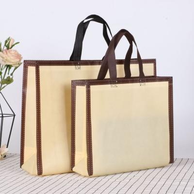 China 40cm*30cm*10cm Recyclable In Stock Beautiful Pattern Nonwoven Bags Suitable For Party Shopping Travel for sale