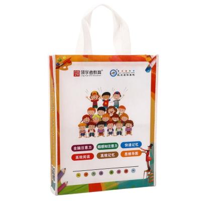 China Grocery Recyclable Foldable Reusable Nonwoven Bags for sale