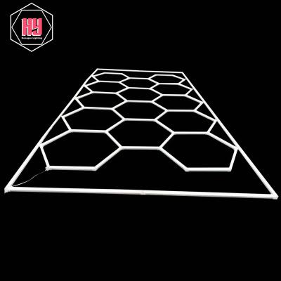 China +PC 110V factory direct sales aluminum hexagonal led light for garage ceiling for garage led light for sale