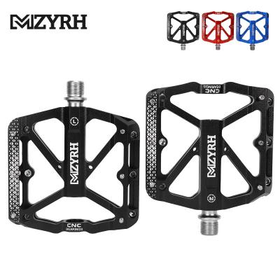 China BMX MZYRH Non-slip Bicycle Pedal MTB Bike Pedals Flat Platform SPD Applicable Waterproof Aluminum Alloy Cycling AccessoriesMZ193 for sale