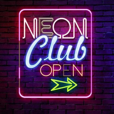 China HOME Direction Open Guide LED Club Wall Mounted Neon Sign for sale