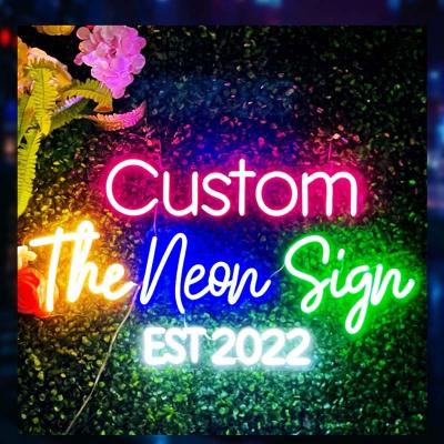 China HOME Custom 3D Color Light Home Decoration LED Neon Sign for sale