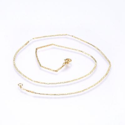 China Pandahall TRENDY Sailor Chain 304 Stainless Steel Gold Necklace for sale