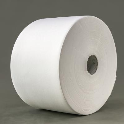 China Sustainable Jumbo Paper Roll Cellulose Paper Industrial Wiping Paper Roll for sale