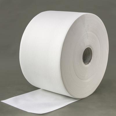 China Viable Oil Viscous Absorbent Industrial Dry Run Cloth Rag Paper Roll Cleaning Paper for sale