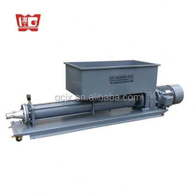 China Construction worksÂ   Large Flow High Pressure Screw Pump For Cement Mortar Concrete for sale