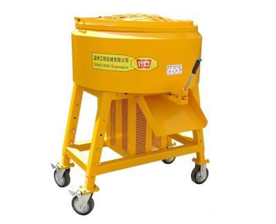 China Building Material Stores Wallgoe 200 Vertical Castable Mortar Mixer 400 Liter Cement Pan Concrete Mixer Machine for sale