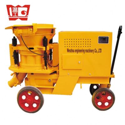 China Construction worksÂ   PZ-5 Dry Concrete Gunite Shotcrete Machine For Tunnel Pool for sale