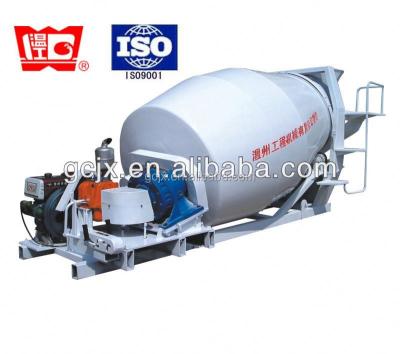 China Construction worksÂ   Diesel Engine 3CBM Self Loading Concrete Mixer for sale