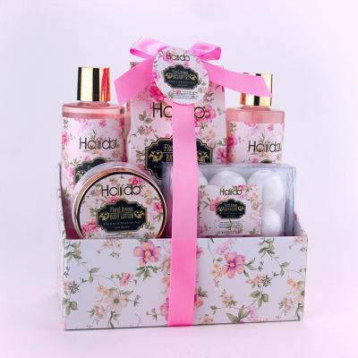 China Home Beauty Person Body Care Organic Moisturizing Cleansing Bath Set Spa Gift Set OEM for sale