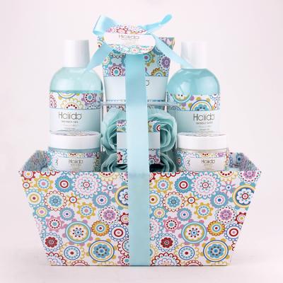 China Cleansing Moisturizing Wholesale Organic Vacation Travel Bath Gift Set and Bath Set for sale